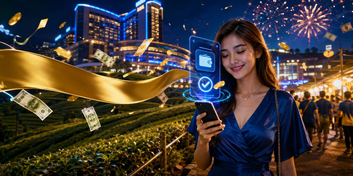 Suasana kasino Genting Highlands — inspirasi permainan kasino dalam talian 427