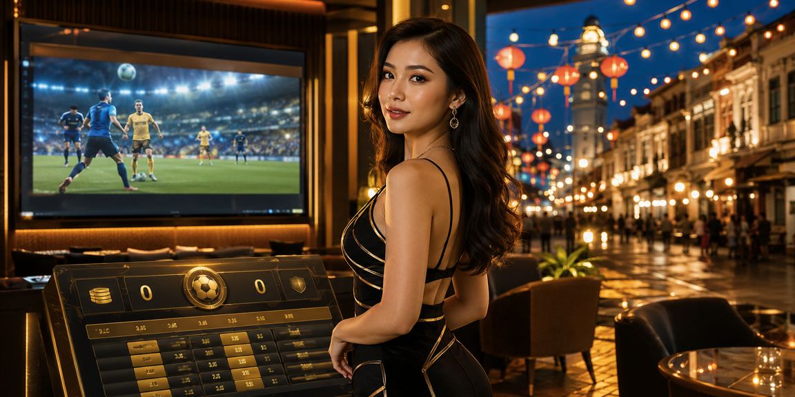 Suasana pertaruhan bola sepak di Ipoh — peminat sukan Malaysia di platform 427