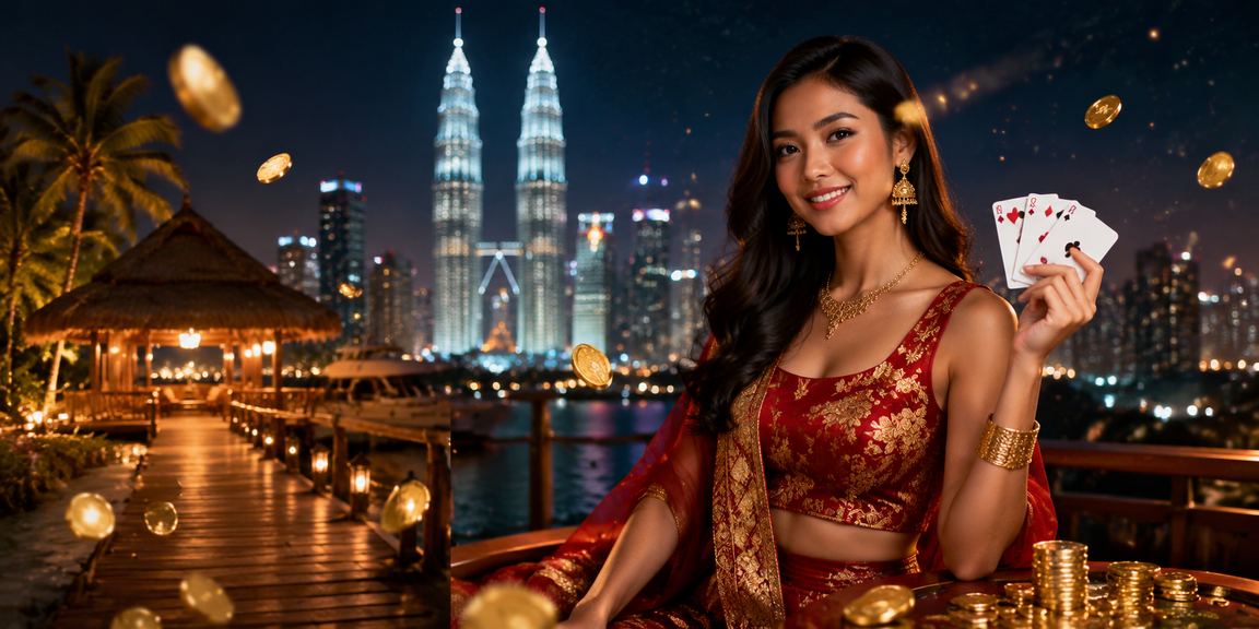 Pemain poker Kuala Lumpur bermain permainan kad strategi di platform 427